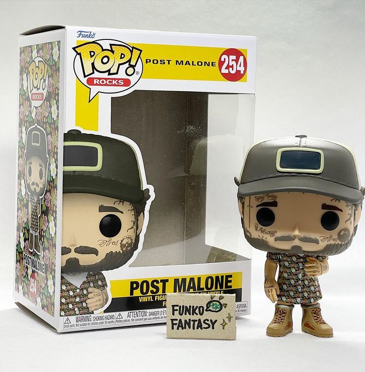 Đồ chơi mô hình funko pop 254 Post Malone in Sundress  Music  Thế Giới Đồ  Rẻ