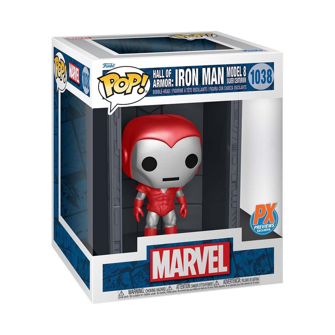  [PRE-ORDER] Đồ chơi mô hình funko pop  Hall of Armor: Iron Man PX Exclusive - Marvel 