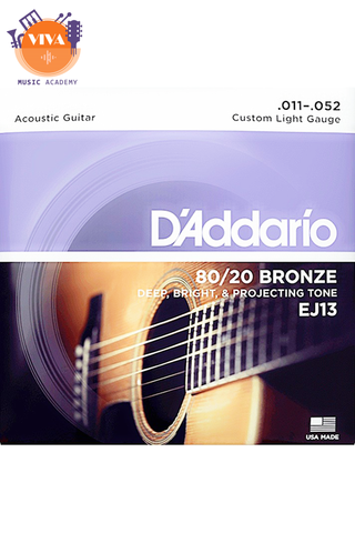 Dây Acoustic D'addario EJ13 - Mỹ