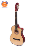 Guitar Classic HT music C39-NA trắng