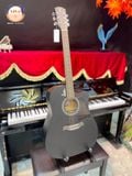 Guitar Acoustic HT Music-89 Trắng