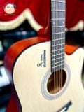 Guitar Acoustic HT Music-89 Trắng