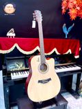 Guitar Acoustic HT Music-89 Trắng