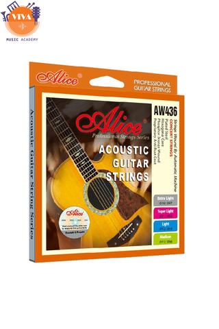 Dây Guitar Acoustic Alice AW436