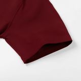  Áo Thun Basic Đỏ Đô Vải Cotton 