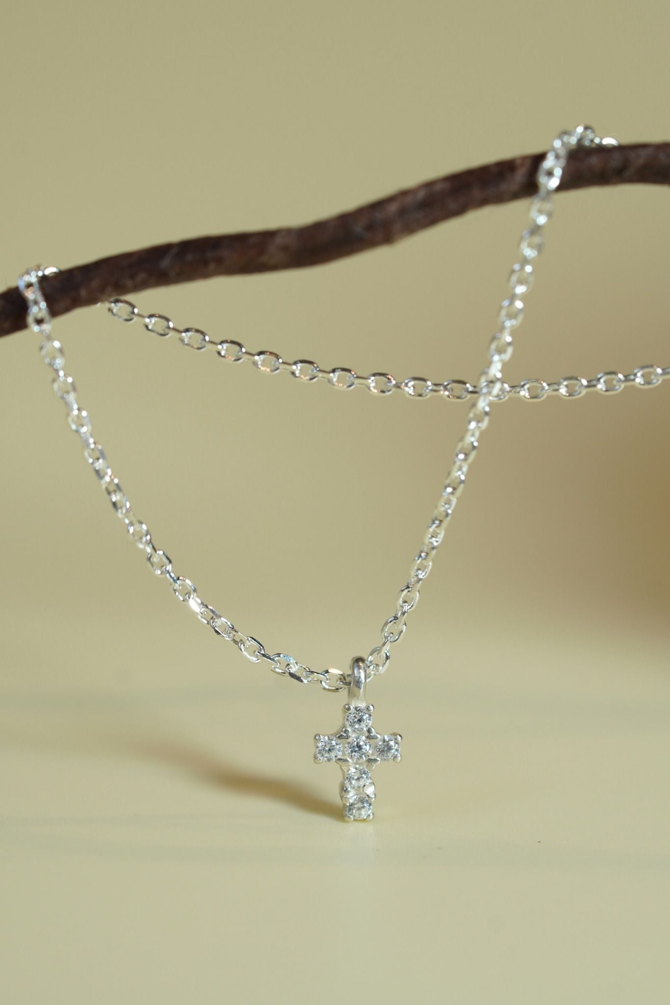 [ancafe-accessories] Dây chuyền NL420K-043-BAC-SỢI DÀY