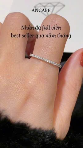 [ancafe-accessories] Nhẫn R350K-075-12-BAC