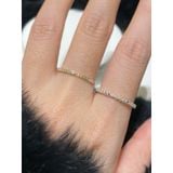 [ancafe.shop]Nhẫn ngón trỏ đá nhiều màu, ngón giữa tim nhỏ với một viên đá lấp lánh