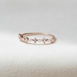 [ancafe.shop]Nhẫn bạc nữ đá màu thanh lịch,tinh tế