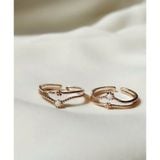 [ancafe.shop]Nhẫn bạc nữ 2line hoa,đá màu freesize