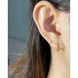 [ancafe.shop]Đôi hoa tai vàng 14k chuỗi hạt bi