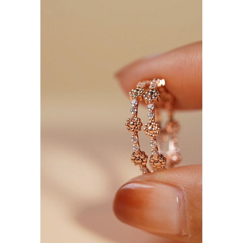 [ancafe.shop]Nhẫn bạc nữ hoa xinh,lung linh