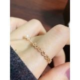 [ancafe.shop]Nhẫn bạc nữ hoa trong trẻo,thanh lịch