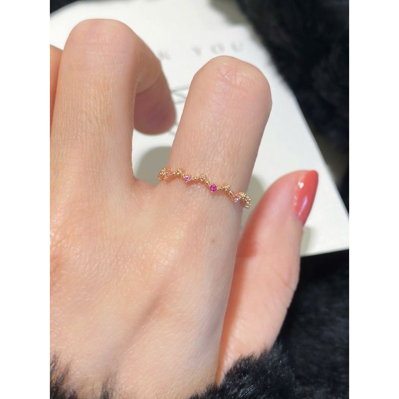 [Ancafe.shop]Nhẫn đá màu xinh xắn