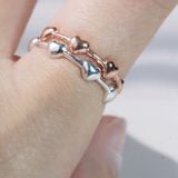 [ancafe.shop]Nhẫn bạc 925 nữ tim xen kẽ nhau