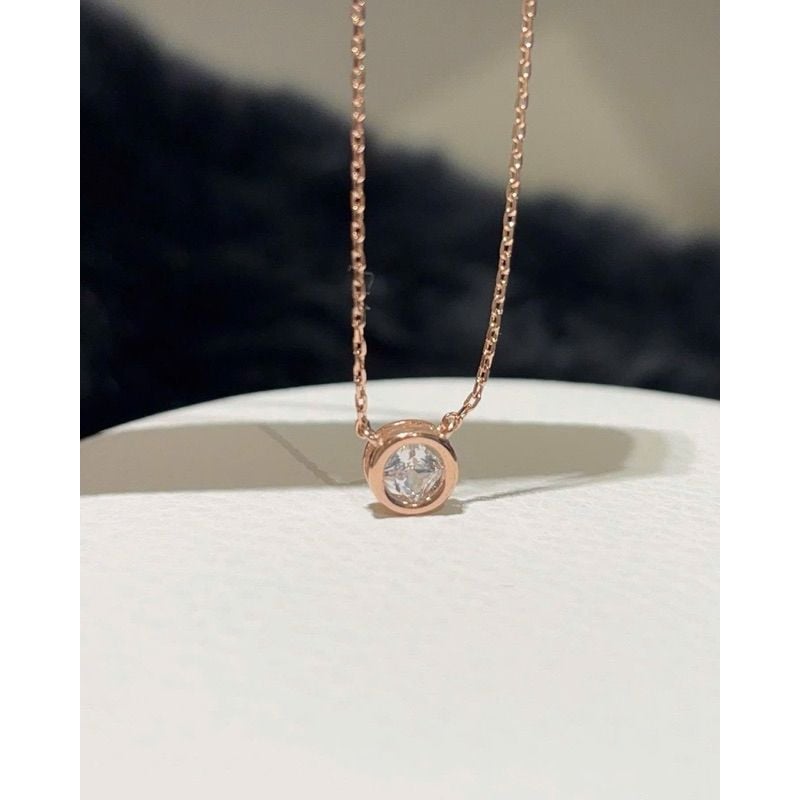 Dây chuyền mặt tròn nữ đơn giản,tinh tế,nhẹ nhàng