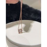 Dây chuyền mặt tròn nữ đơn giản,tinh tế,nhẹ nhàng