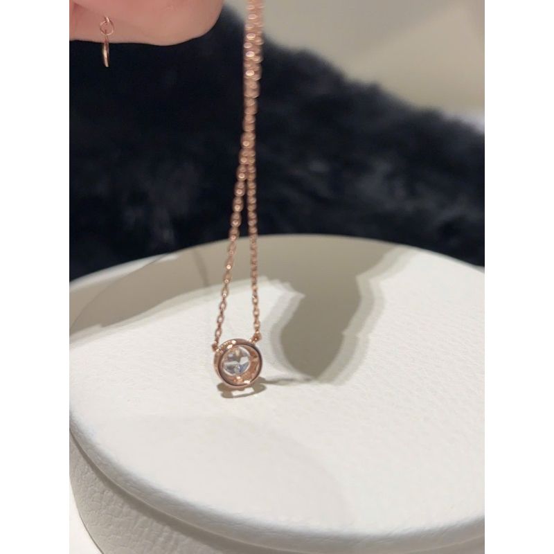 Dây chuyền mặt tròn nữ đơn giản,tinh tế,nhẹ nhàng