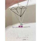 [ancafe.shop]Dây chuyền nữ mặt quả cherry đáng yêu