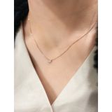 [ancafe.shop]Dây chuyền trái tim đính đá cz xinh xẻo,lung linh