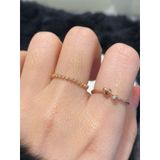[ancafe.shop]Nhẫn, trơn, ngón giữa, xinh xắn, thanh lịch