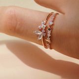 [ancafe.shop]Nhẫn bướm nữ hai line,freesize