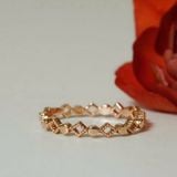 [ancafe.shop]Nhẫn bạc ,ngón út,xen kẽ,thanh lịch