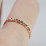 [ancafe.shop]Nhẫn đá màu thanh lịch,tinh tế