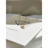 [ancafe.shop]Dây chuyền trái tim đính đá cz xinh xẻo,lung linh