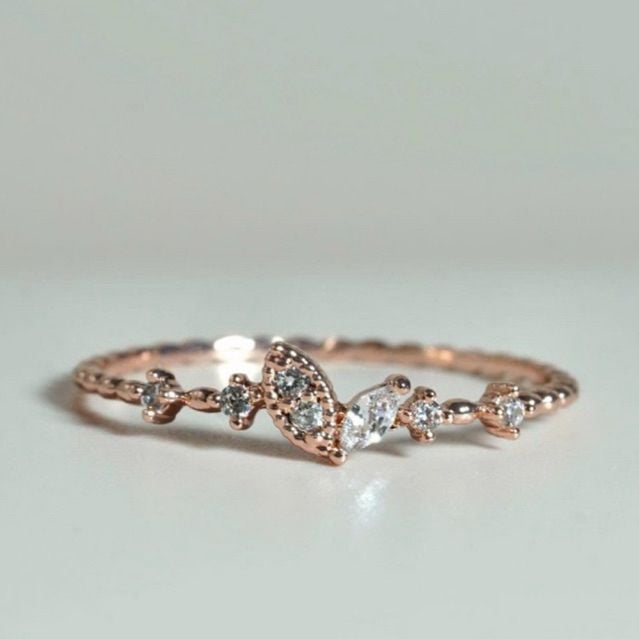 [ancafe.shop]Nhẫn thời trang nữ cánh bướm