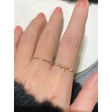 [ancafe.shop] Nhẫn, nơ, đính đá, xinh xắn, nữ tính, thanh lịch