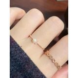 [ancafe.shop]Nhẫn bạc nữ hoa trong trẻo,thanh lịch