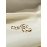 [ancafe.shop]Nhẫn hở nữ freesize lá may mắn nhiều màu sắc