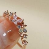 [ancafe.shop]Nhẫn nữ bướm tím đáng yêu,xinh xẻo