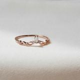 [ancafe.shop]Nhẫn vương miện bạc nữ thanh lịch