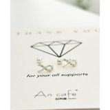 [ancafe.shop]Đôi bông tai nữ bạc chữ X