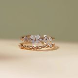 [ancafe.shop]Nhẫn bướm nữ hai line dễ thương,trang nhã