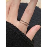 [ancafe.shop]Nhẫn bạc 925 nữ hai line trơn,xoắn thanh lịch