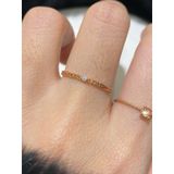 [ancafe.shop]Nhẫn đá cam, tim rỗng đính đá thanh lịch