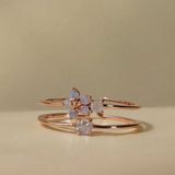 [ancafe.shop] Nhẫn nữ hoa đính đá,hở,freesize dễ phối