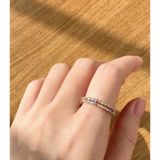 [ancafe.shop]Nhẫn đá màu hình tròn nữ đáng yêu,thanh lịch