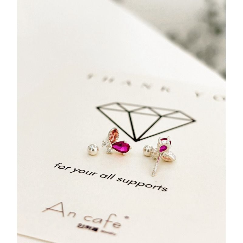 [ancafe.shop]Nhẫn bạc nữ bướm tím kiêu sa,sang trọng