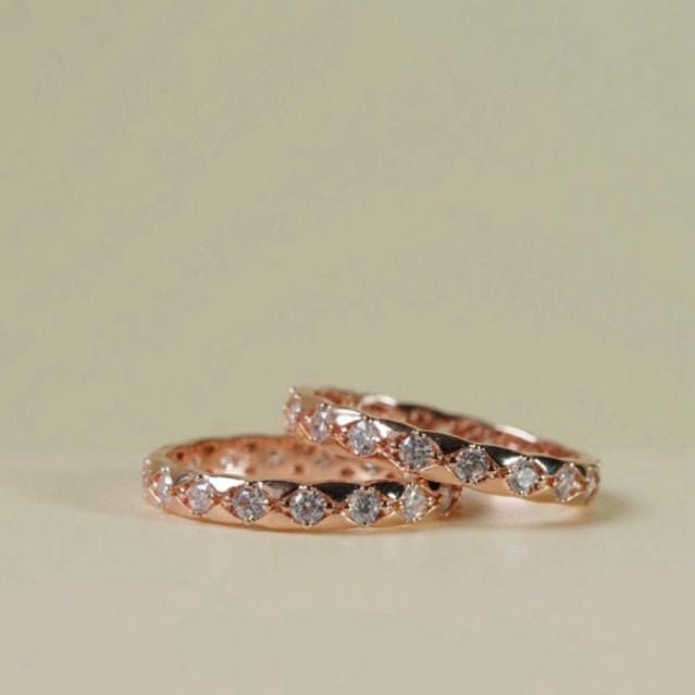 [ancafe.shop]Nhẫn bạc nữ đính đá thanh lịch,tinh tế