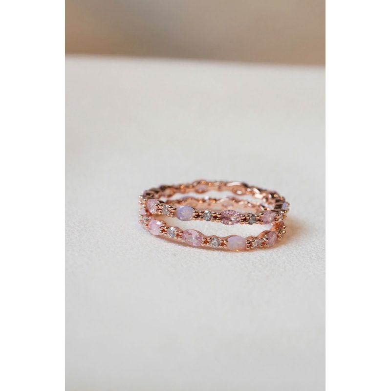 [ancafe.shop]Nhẫn đá màu xinh xẻo