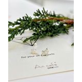 [ancafe.shop]đôi bông tai bạc nữ giọt nước long lanh