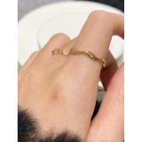 [ancafe.shop] Nhẫn, trơn,thanh lịch, xinh xắn, sóng