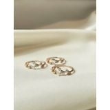 [ancafe.shop]Nhẫn hở nữ freesize lá may mắn nhiều màu sắc