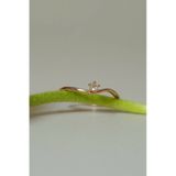 [ancafe.shop]Nhẫn bạc nữ,sóng,đính đá cz,ngón út