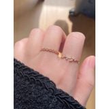 [ancafe.shop]Nhẫn bạc nữ nguyệt quế thanh lịch,đáng yêu