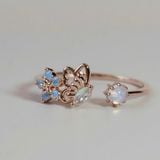 [ancafe.shop]Nhẫn nữ hở freesize bướm hoa